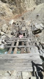 Bridge in Batang Annapurna