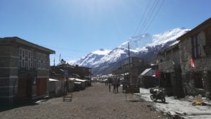 Manang town Annapurna